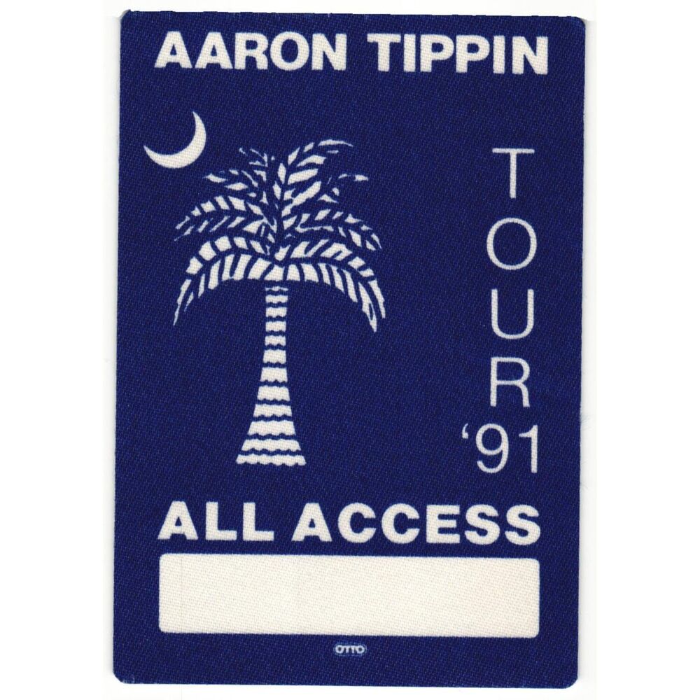 Vintage 1991 Aaron Tippin Backstage Pass All Access